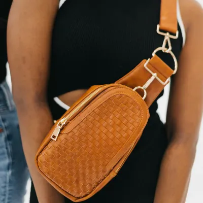 Pretty Simple Waverly Woven Sling Bag