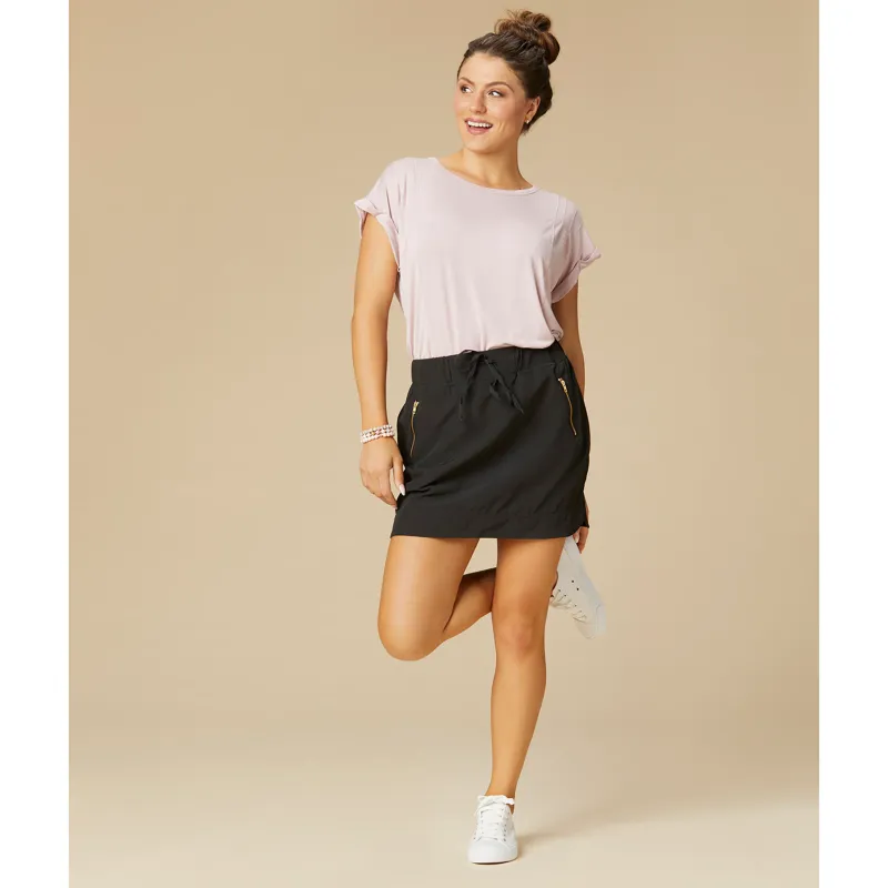 Coco + Carmen Norah Skort with Zipper Pocket