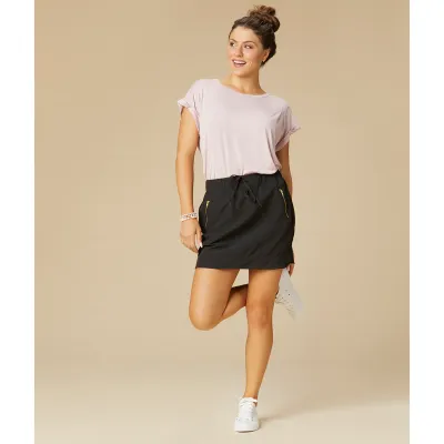 Coco + Carmen Norah Skort with Zipper Pocket