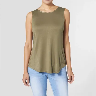 Coco + Carmen Erin Pleat Back Tank