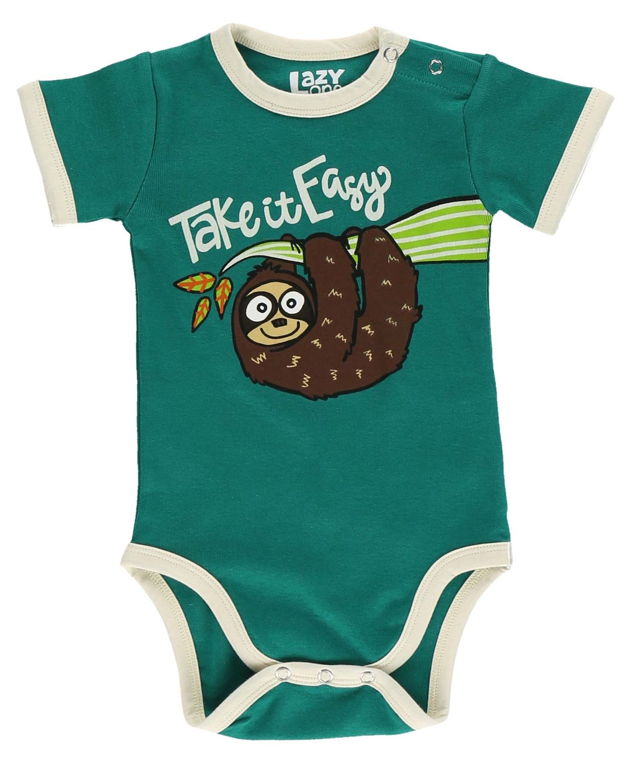 ^(P) Sloth Infant Creeper Onesie, Size: 18M
