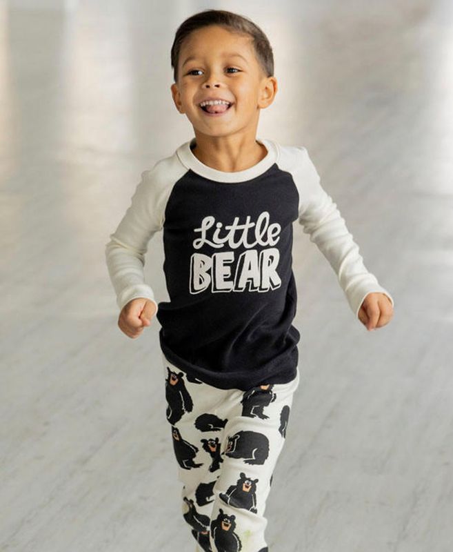 Lazy One Little Bear Long Sleeve Kid&#39;s PJ&#39;s: