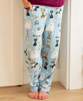 Lazy One Cattitude Women's Regular Fit PJ Pant: