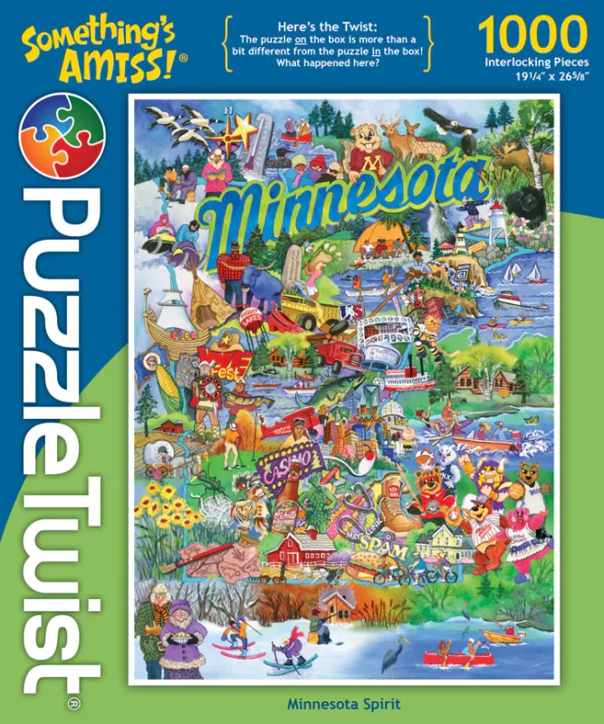 PuzzleTwist 1,000 Piece Puzzle: