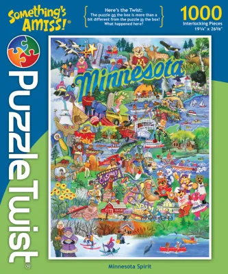 PuzzleTwist 1,000 Piece Puzzle: