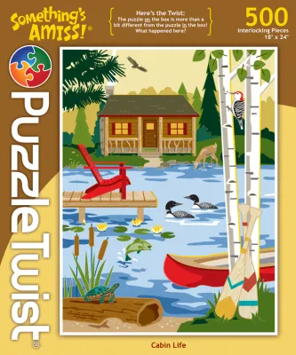 PuzzleTwist 500 Piece Puzzle: