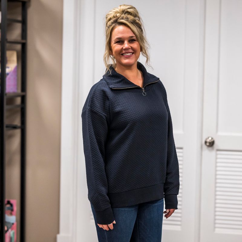 Kiki Quilted Pullover (MN Patch):