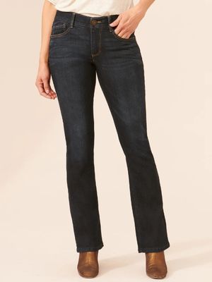Democracy "Ab"solution® Itty Bitty Bootcut Indigo Petite Jeans
