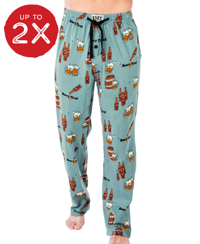 Beery Tired Men's Beer PJ Pant