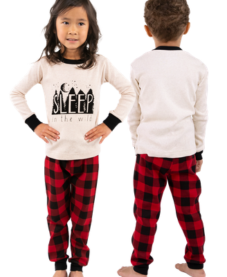 Sleep In Wild LS PJ Set: