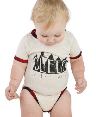 Sleep in the Wild Infant Creeper Onesie