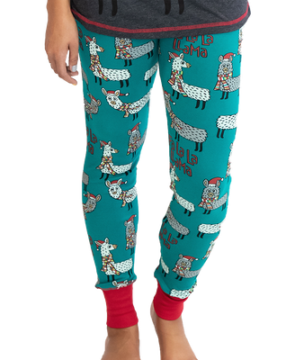 ^(P) Lazy One Falala Llama PJ Legging