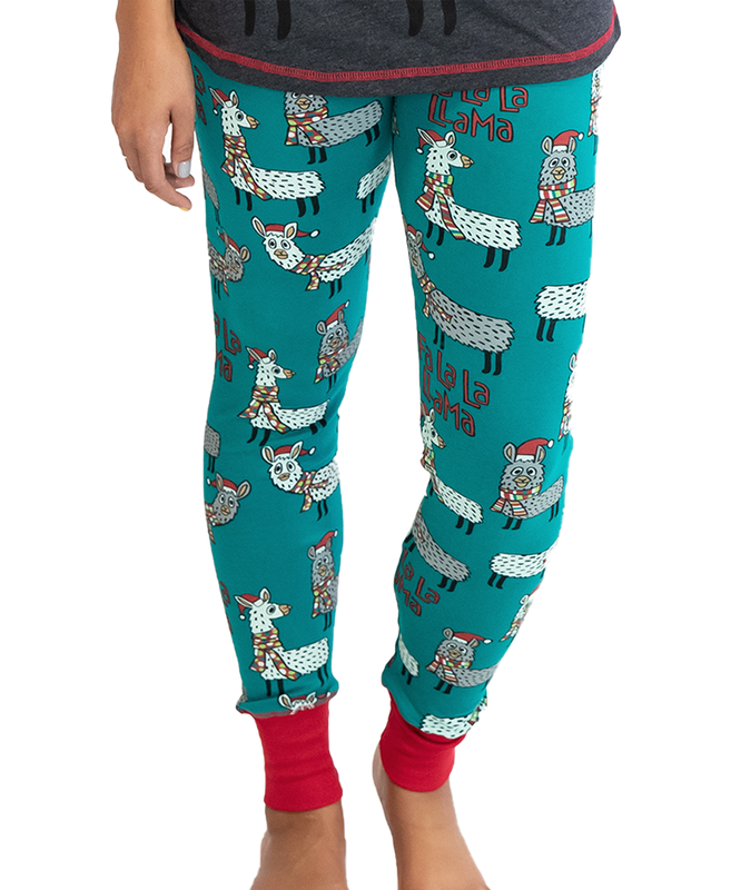 ^(P) Lazy One Falala Llama PJ Legging
