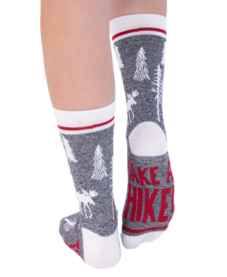 Take A Hike Crew Sock: