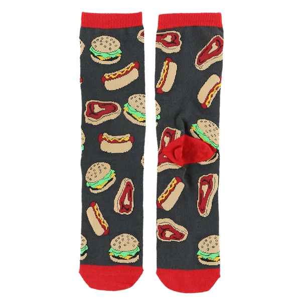 Lazy One Grillin Meat Crew Sock:
