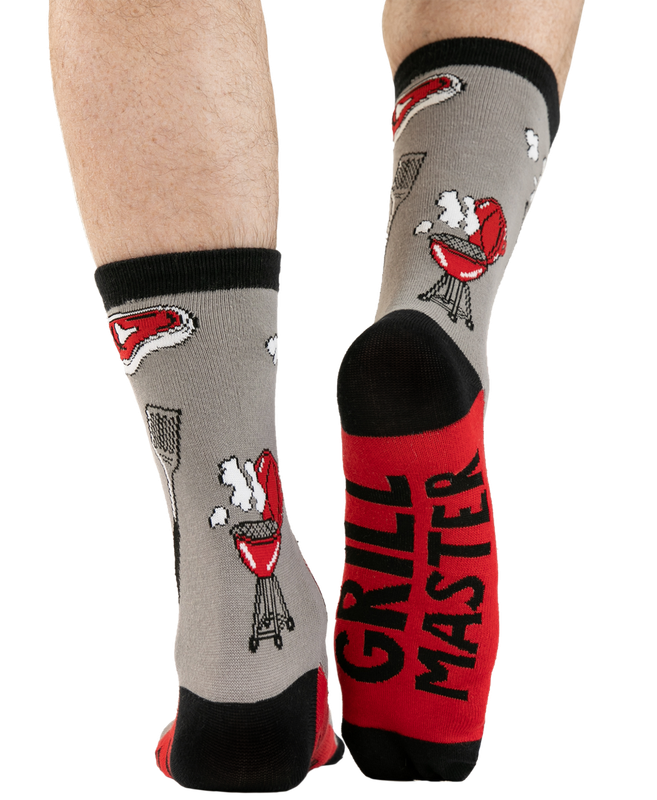 Lazy One Grill Crew Sock: