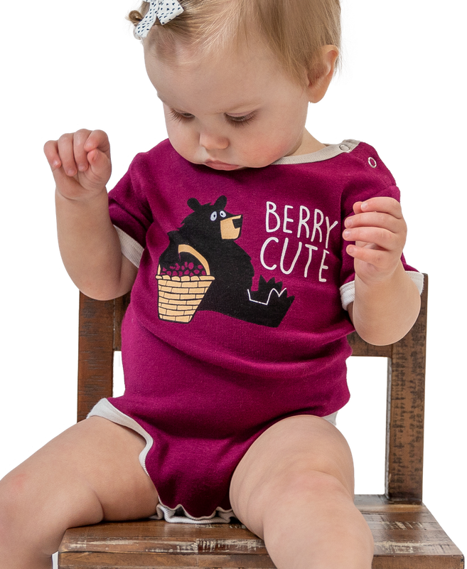 Huckleberry Bear Infant Creeper Onesie
