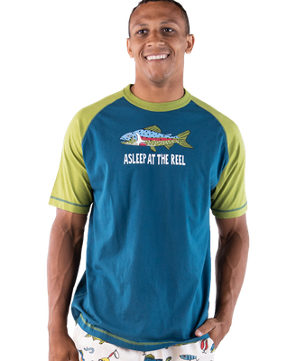 Asleep at the Reel PJ Tee