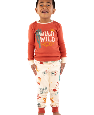 Lazy One Wild Wild Rest Long Sleeve PJ Set