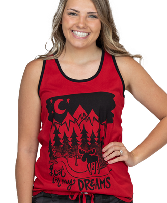 ^Lazy One Lost in Dreams PJ Tank