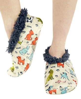 Lazy One Ruff Night Fuzzy Feet