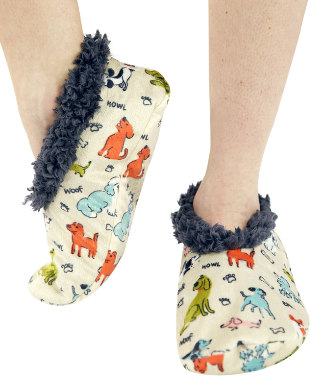 Lazy One Ruff Night Fuzzy Feet