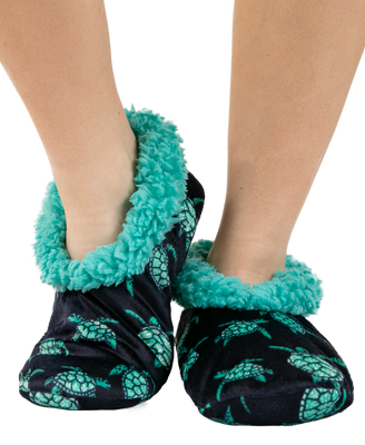 Lazy One Turtle Fuzzy Feet: