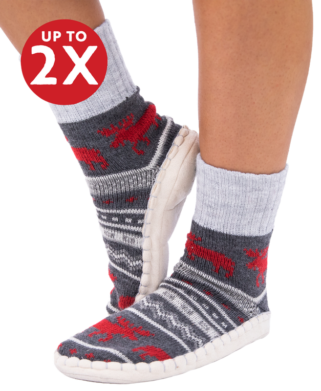 Cabin Moose Short Mukluk