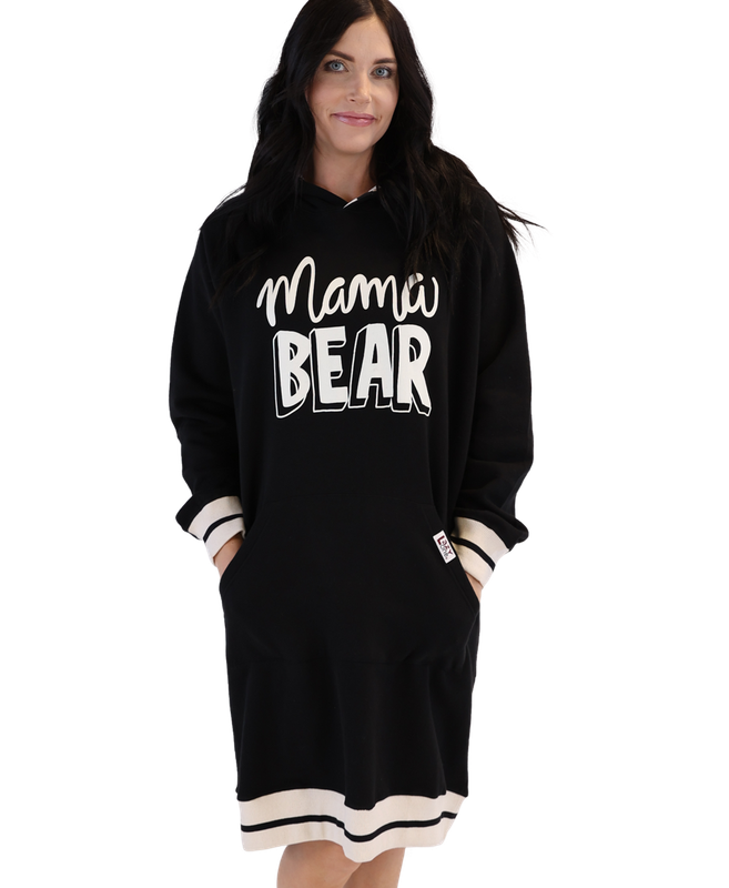 Lazy One Mama Bear Sleep Hoodie