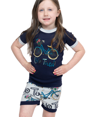 ^(P) Two Tired Short PJ Set