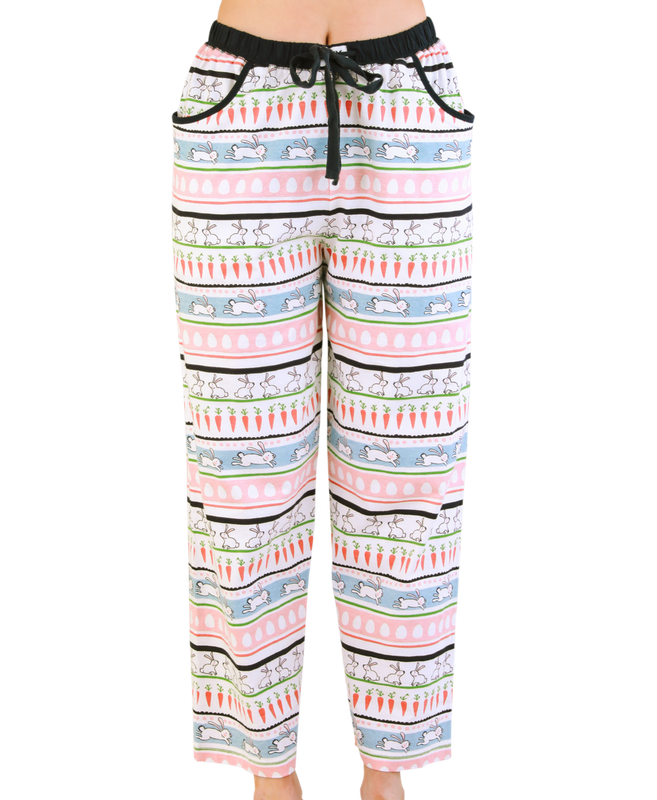 ^(P) Lazy One Bunny Sleepy Women's Regular Fit PJ Pant