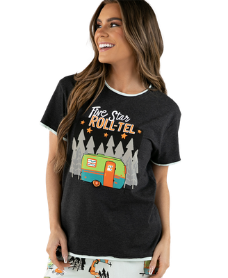 ~(P) Lazy One Rolltell Women's PJ Tee