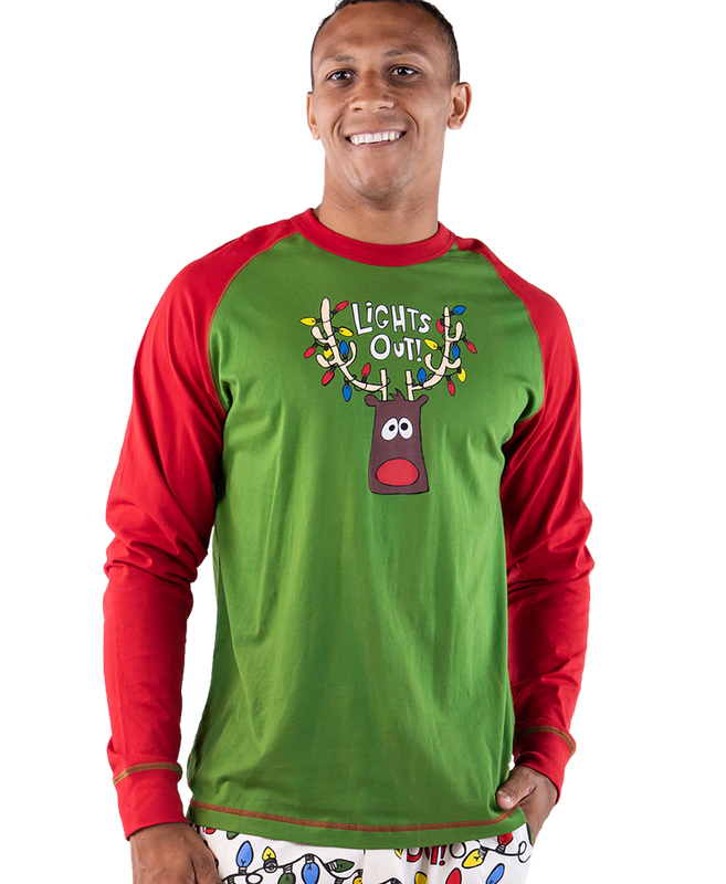 ^(P) Lights Out LS PJ Tee