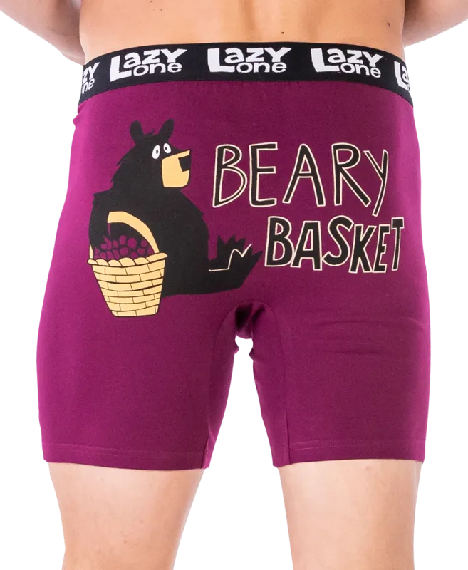 ^ Lazy One: Beary Basket (Hucklebeary) Boxer Brief 