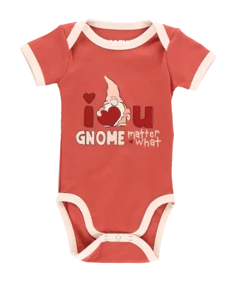 ~(P) Lazy One Gnome Matter What Infant Onesie Creeper