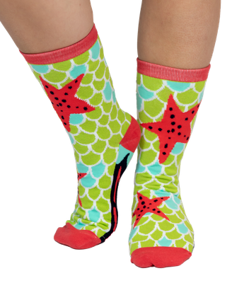 ^Mermaid Crew Sock