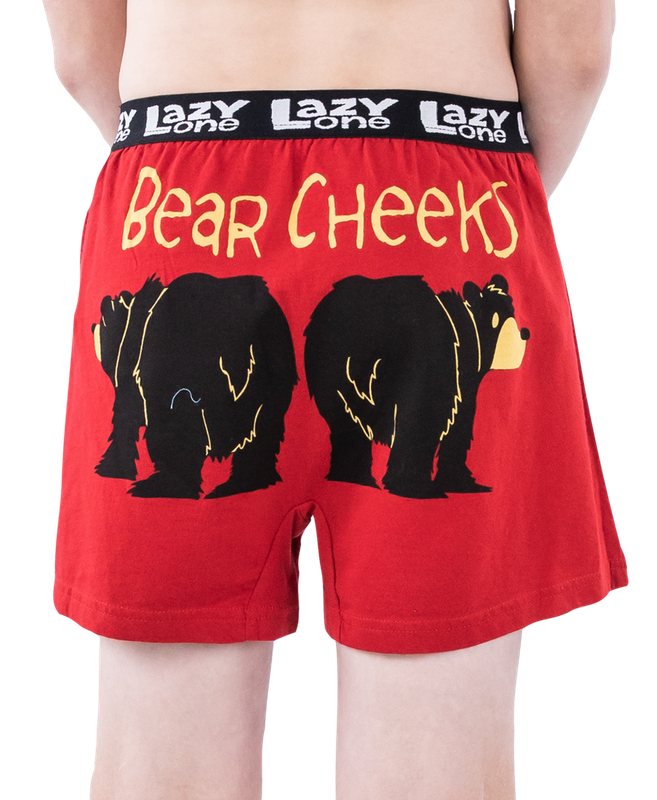 Bear Cheeks Kid Boxer