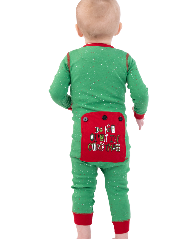 ^(P) Lazy One Don't Open Xmas Infant Flapjack