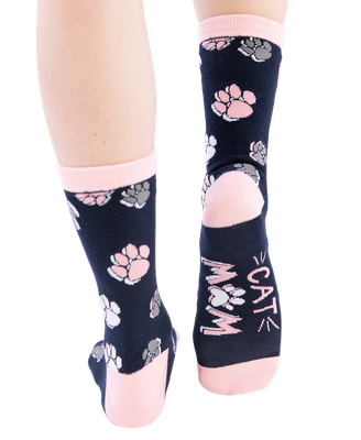 Cat Mom Crew Sock