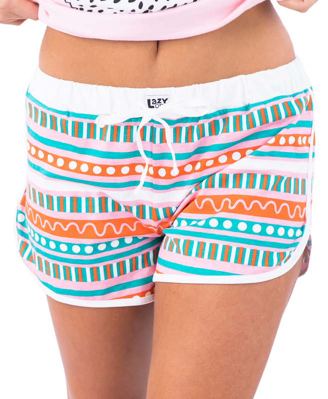 ^(P) Lazy One No Prob Llama Women's Shorts