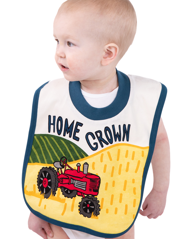 ~Home Grown Tractor Infant Bib