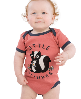 Little Stinker Infant Skunk Onesie Creeper