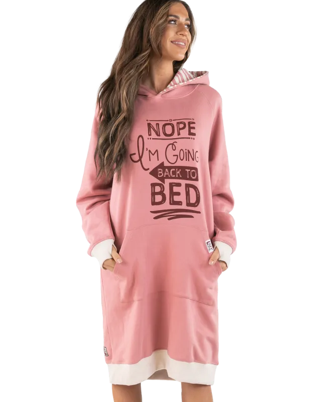 Lazy One Back to Bed Sleep Hoodie