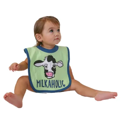 ^Lazy One Milkaholic Infant Bib