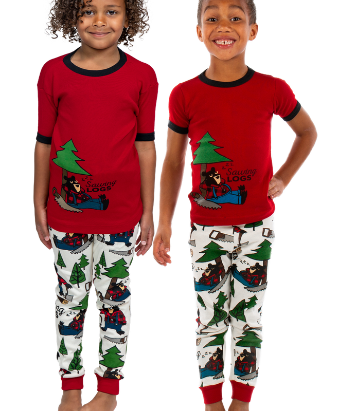 ^Sawing Logs PJ Short Sleeve Set: