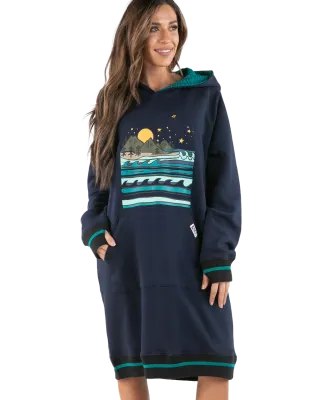 ^Lazy One Coastal Sleep Hoodie