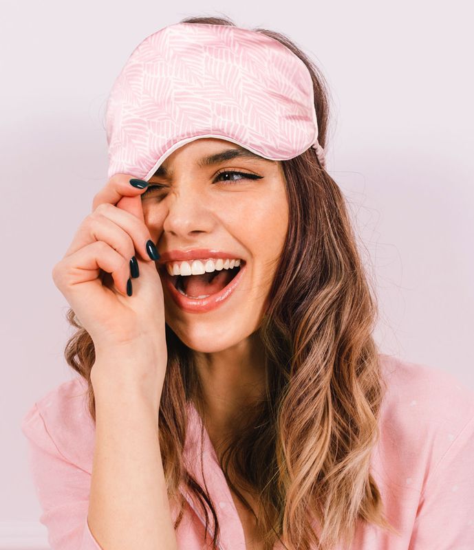 Lemon Lavender: Eye Mask &amp; Scrunchie: Staycation