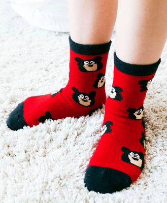 Lazy One Bear Bum Kid's Sock