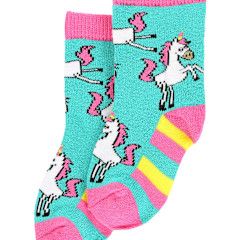 (SP) Lazy One Unicorn Infant Socks, Size: 6-12 M