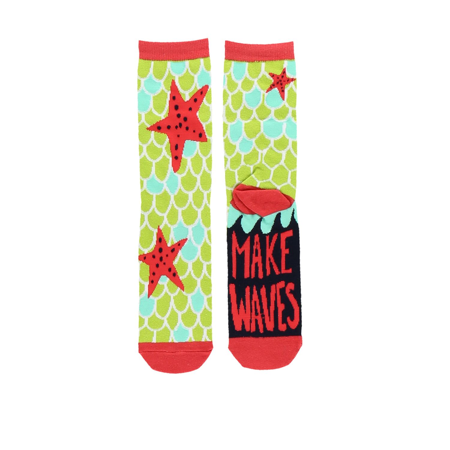 ^Lazy One Mermaid Crew Sock, Size: One Size